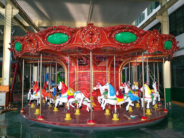 Europe carousel ride for kids