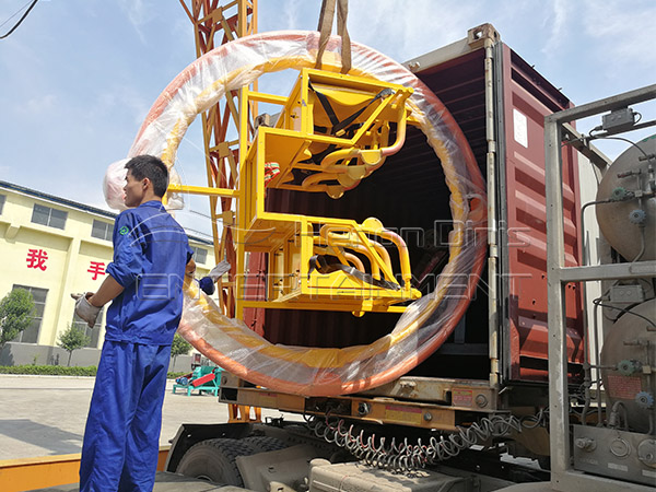 Load and Deliver Trailer Human Gyroscope to Our Australian Client