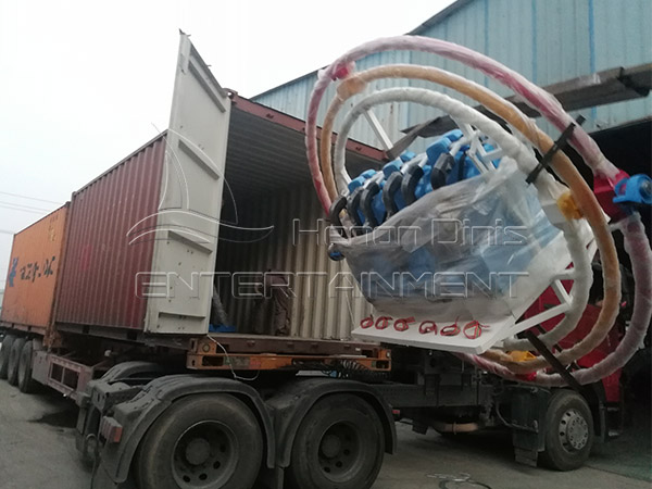 The Human Gyroscope for Our Guatemala Client is on the Way to Its Destination