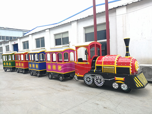 Steam tourist train for Kids