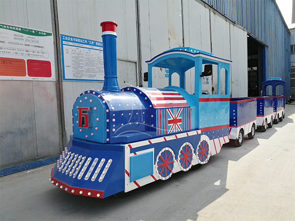 Customized Trackless Train Ride For Our Client