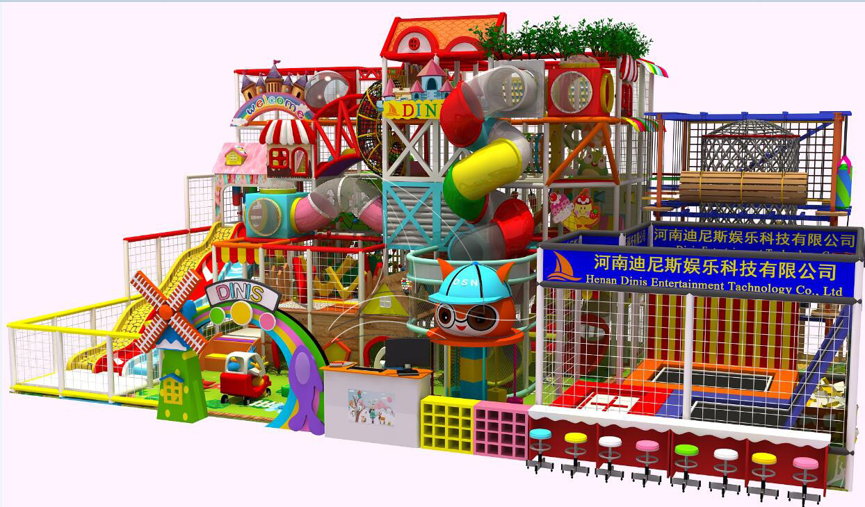 Two-Story Soft Indoor playground