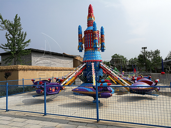 What equipment should the amusement factory produce to attract children’s attention?