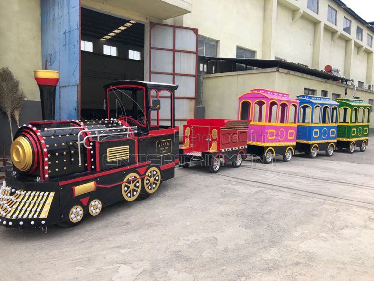 Small Sightseeing train amusement ride can not ignore the key - battery