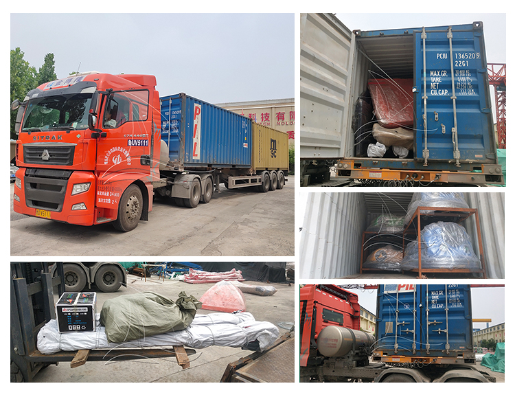 The shipment of amusement equipment for our Central African Republic client