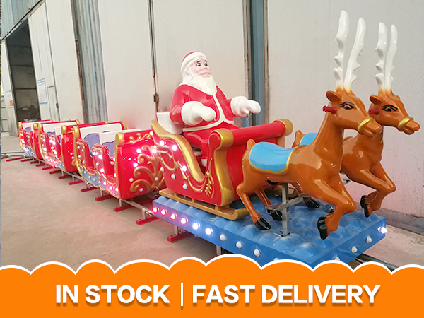 Christmas Themed Train In Stock