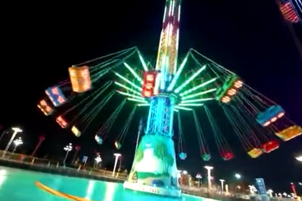 what kind of amusement equipment can be used in scenic spot?