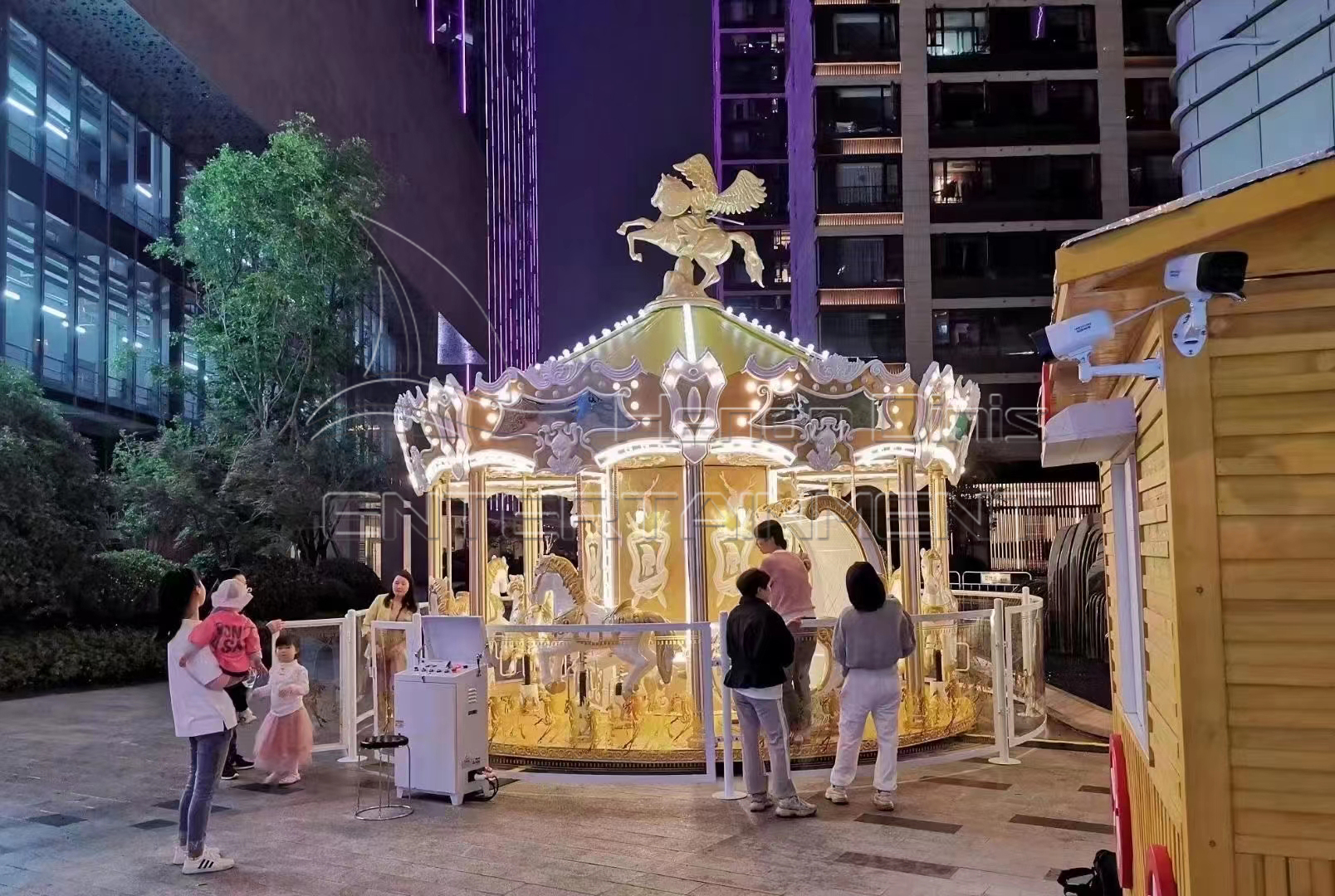 The Feedback Of Carousel Ride From Our Client